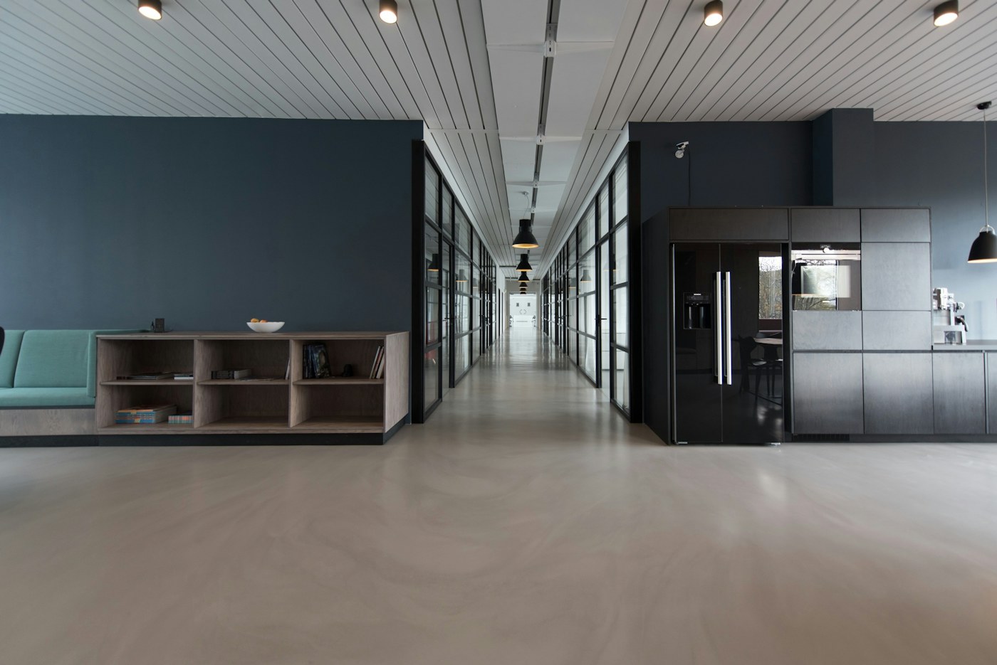 Modern commercial office building
